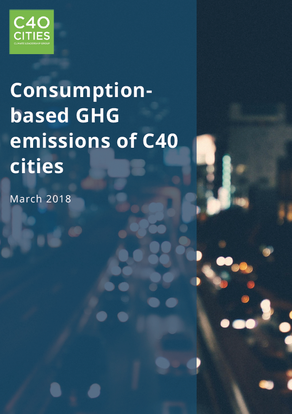 Consumption-based GHG emissions of C40 cities